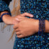 Lapis | Roségold Vermeil | Fokus Edelstein Makramee Armband